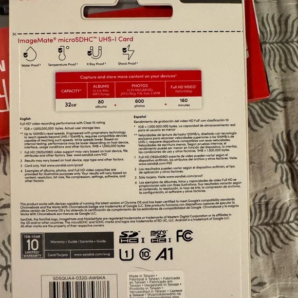 Yada 1080P Roadcam with SanDisk 32GB microSD Card - Picture 10 of 10